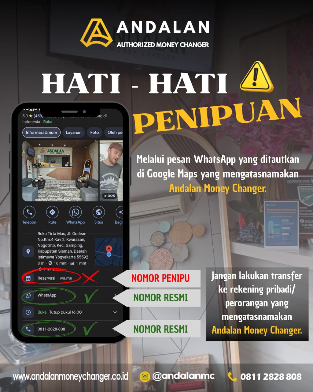 hati hati penipuan